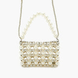 Forever21 - Faux Pearl Beaded Crossbody Bag for women - sold by FIG