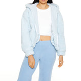 Forever21 - Fur Hooded Jacket for women - sold by FIG