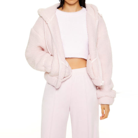 Forever21 - Fur Hooded Jacket for women - sold by FIG