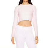 Forever21 - Fuzzy Knit Cropped Sweater for women - sold by FIG