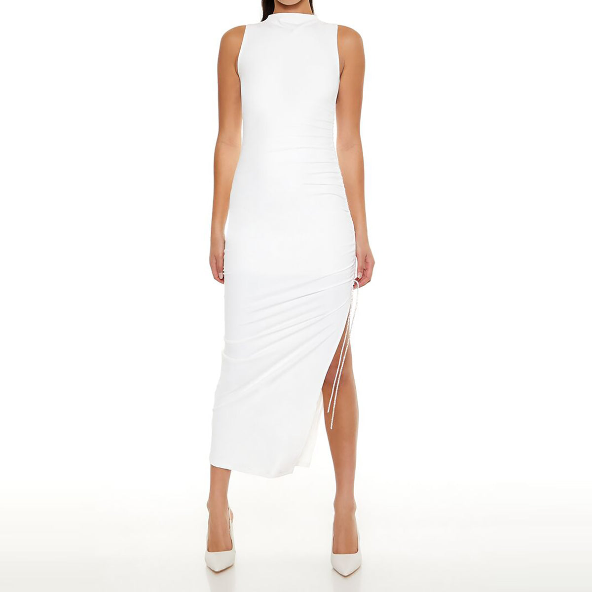 Forever21 - Contour Sculpt Ruched Maxi Dress for women - sold by FIG