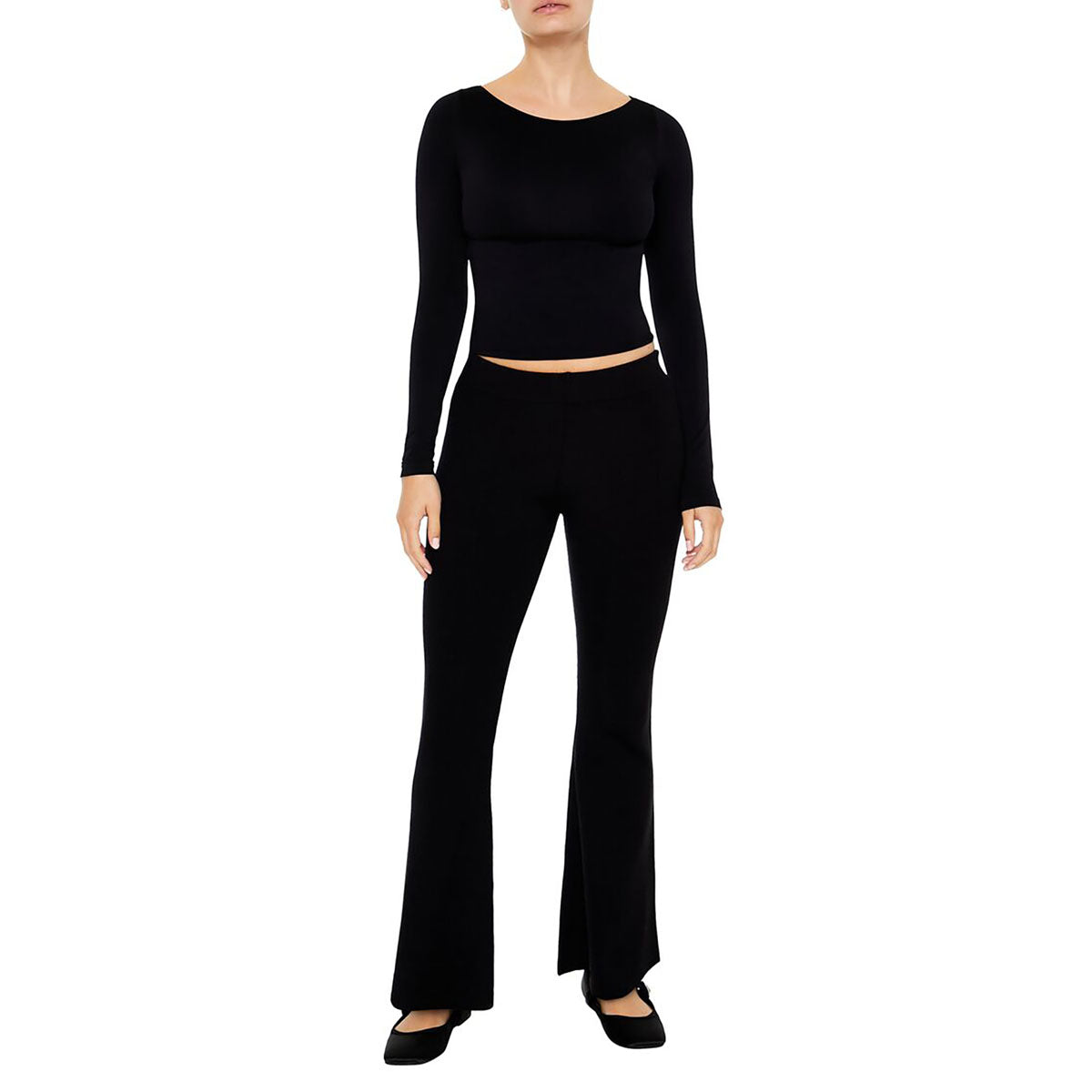 Forever21 - Mid-Rise Flare Pants for women - sold by FIG