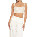 Forever21 - Sequin Bustier Cropped Cami for women - sold by FIG