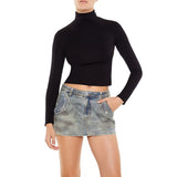 Forever21 - Turtleneck Crop Top for women - sold by FIG