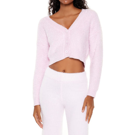 Forever21 - Fuzzy Knit Cardigan Sweater for women - sold by FIG