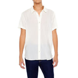 Forever21 - Dolphin-Hem Short-Sleeve Shirt for men - sold by FIG