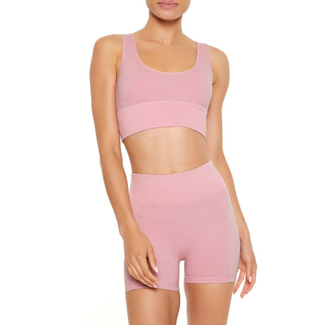 Forever21 - Active Seamless Glitter Sports Bra for women - sold by FIG