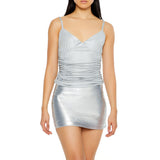 Forever21 - Metallic Ruched Cami for women - sold by FIG