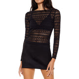 Forever21 - Sheer Lace Crop Top for women - sold by FIG