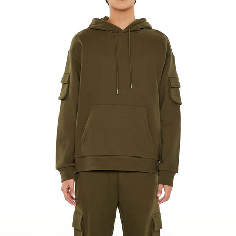 Forever21 - French Terry Cargo Hoodie for men - sold by FIG