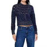 Forever21 - Metallic Pointelle Sweater for women - sold by FIG