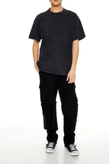 Forever21 -Toggle Drawstring Cargo Joggers-Men-sold bt FIG