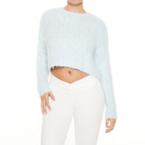 Forever21 - Cropped Plain Sweater for women - sold by FIG