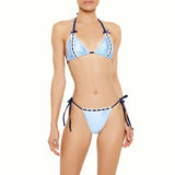 Forever21 - Satin Laced Hearts String Bikini Bottoms for women - sold by FIG