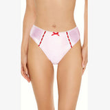 Forever21 - Satin Laced Hearts High-Waist Bikini Bottoms for women - sold by FIG