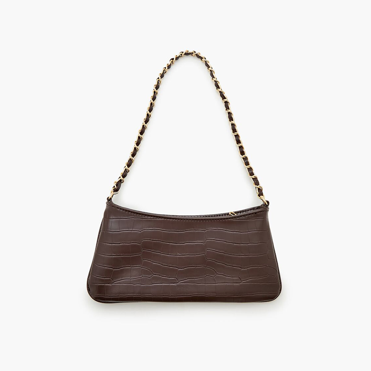 Forever21 - Faux Croc Baguette Bag for men - sold by FIG