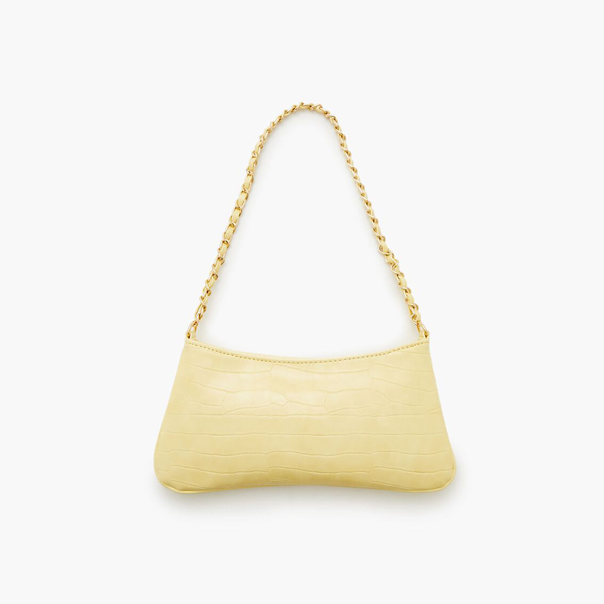 Forever21 - Faux Croc Baguette Bag for women- sold by FIG