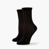 Forever21 - Pointelle Knit Crew Socks for women - sold by FIG