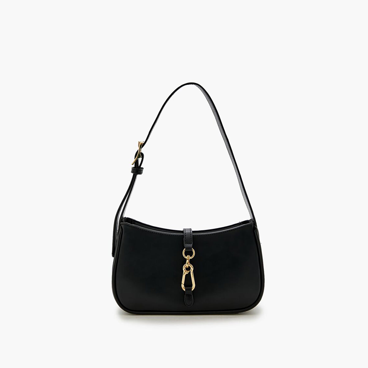 Forever21 - Faux Leather Carabiner Shoulder Bag for women- sold by FIG