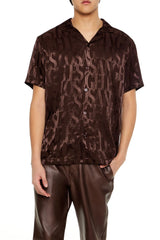 Forever21 -Jacquard Los Angeles Shirt-Men-sold bt FIG