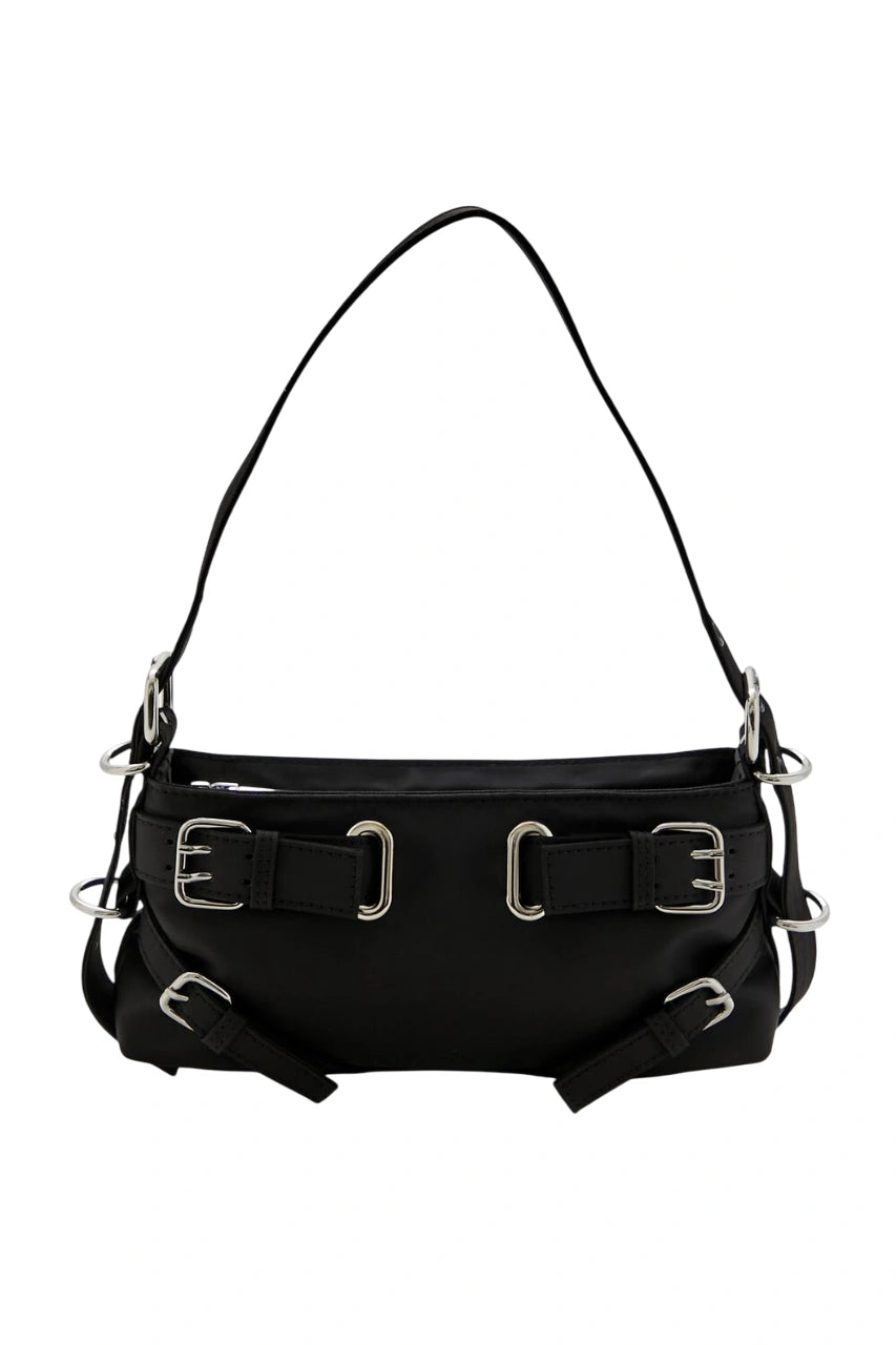 Forever21 -Buckled Baguette Bag-Women-sold bt FIG