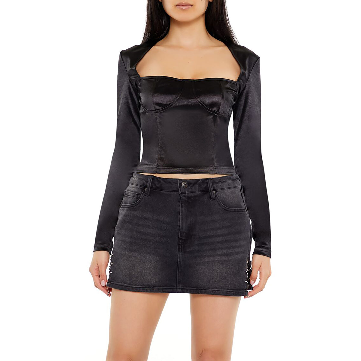 Forever21 - Long-Sleeved Knit Top for women - sold by FIG