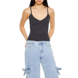 Forever21 - Sweater-Knit V-Neck Cami for women - sold by FIG