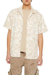 Forever21 -Floral Print Button-Down Shirt-Men-sold bt FIG