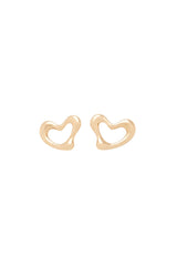 Forever21 -Cutout Heart Drop Earrings-Women-sold bt FIG