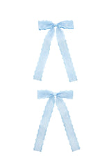 Forever21 -Lace Bow Hair Clip Set-Women-sold bt FIG