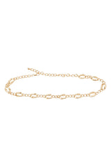 Forever21 -Hammered Chain Belt-Women-sold bt FIG