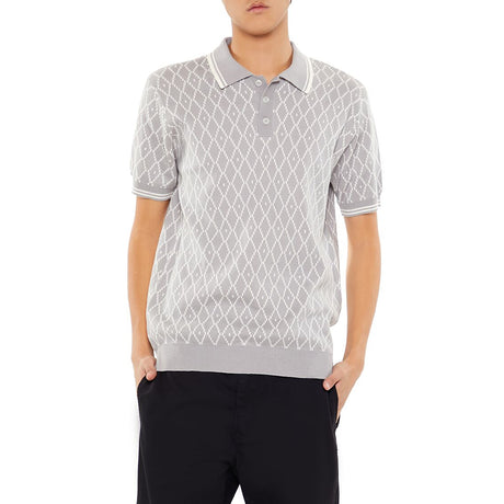 Forever21 - Geometric Sweater-Knit Polo Shirt for men - sold by FIG