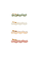 Forever21 -Wavy Marble Hair Clip Set-Women-sold bt FIG
