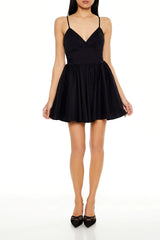 Forever21 -Plunging V-Neck Cami Mini Dress-Women-sold bt FIG