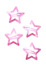 Forever21 -Star Snap Hair Clip Set - 4 pack-Women-sold bt FIG