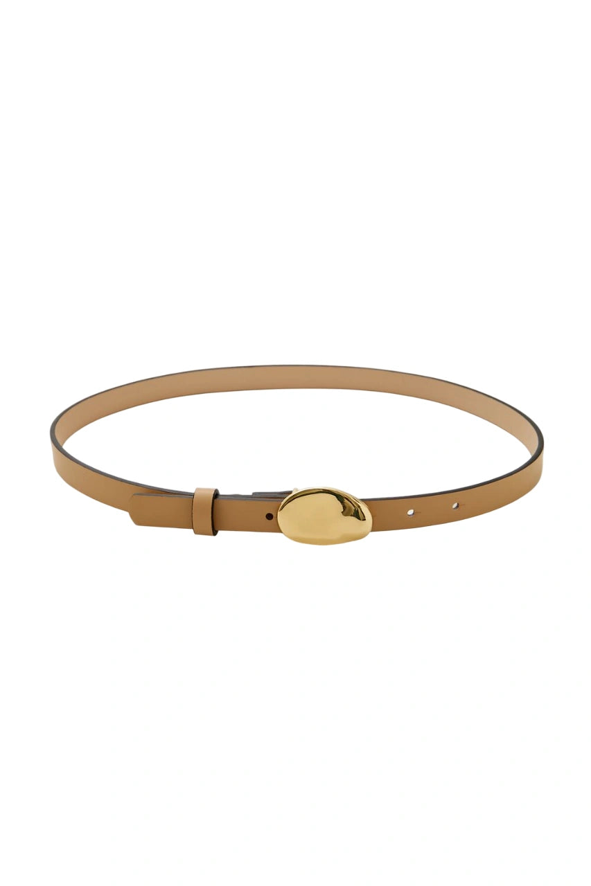 Forever21 -Abstract Buckle Faux Leather Belt-Women-sold bt FIG