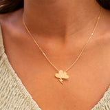 Celestial - Lightning Cloud Necklace
