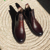 Leazus - Leather Half Boots