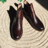 Leazus - Leather Half Boots