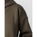 SheChick Oversized Basic Hoodie Army Green