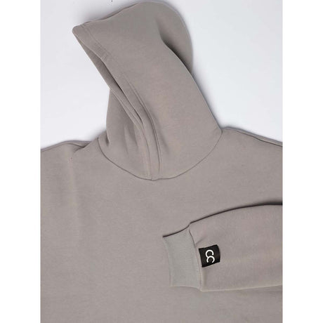 SheChick Oversized Basic Hoodie Silver Grey