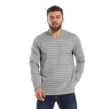Red circle -  - Lightweight Slip On V-Neck Sweatshirt - Camel