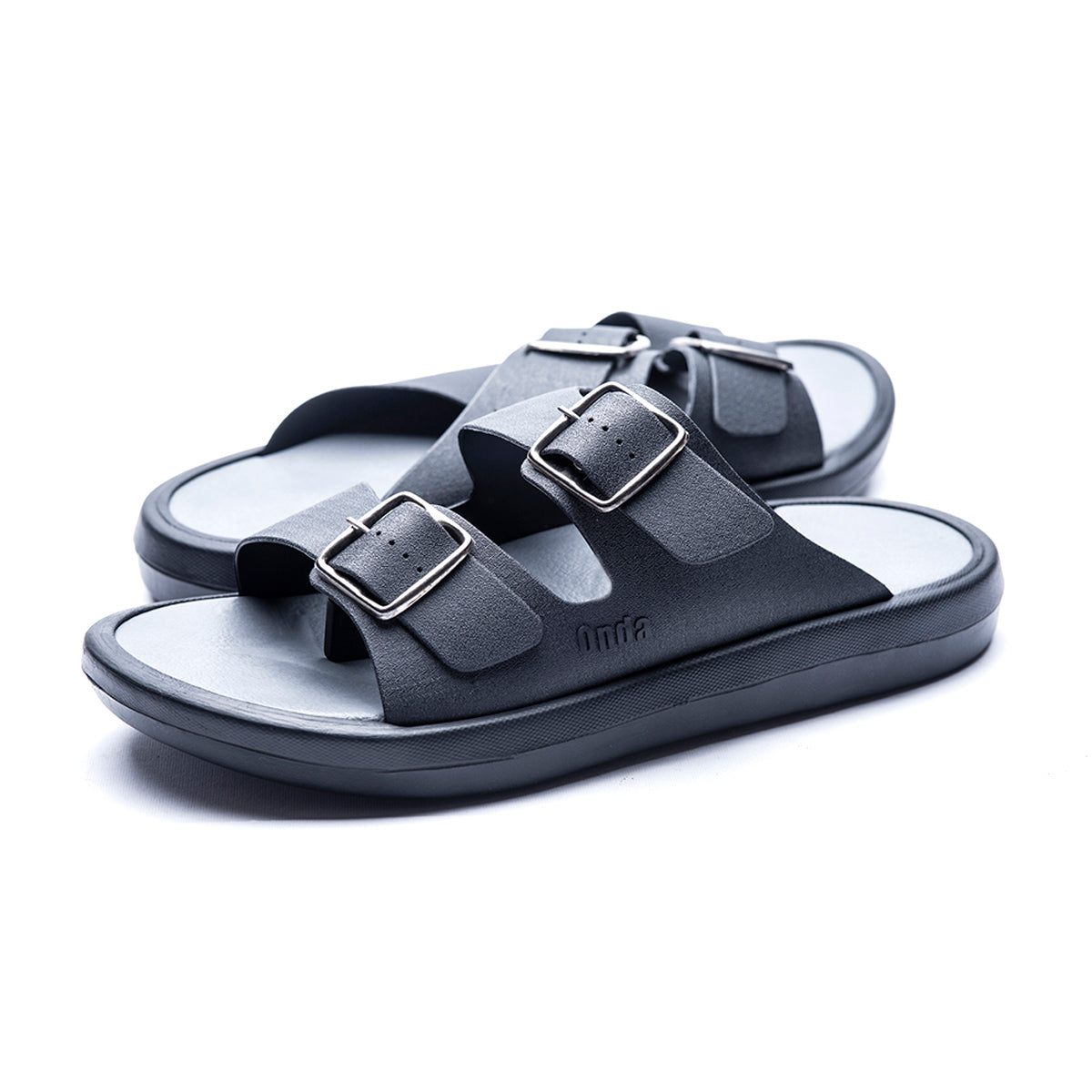 Onda Coba Black & Red Slide Slipper For Men 40/41