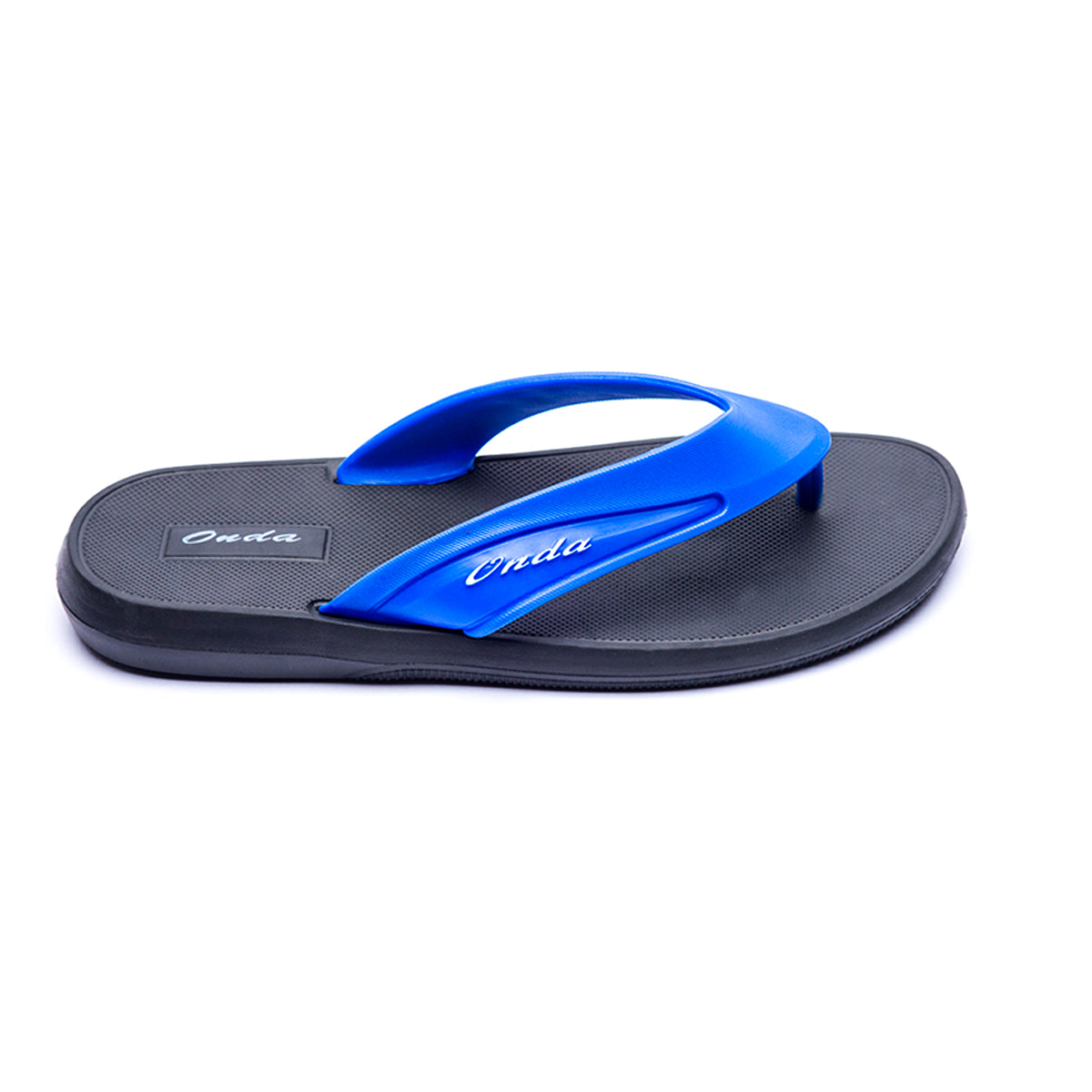 Onda Davos Black & Blue Slide Slipper For Men 40/41