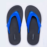 Onda Davos Black & Blue Slide Slipper For Men 40/41