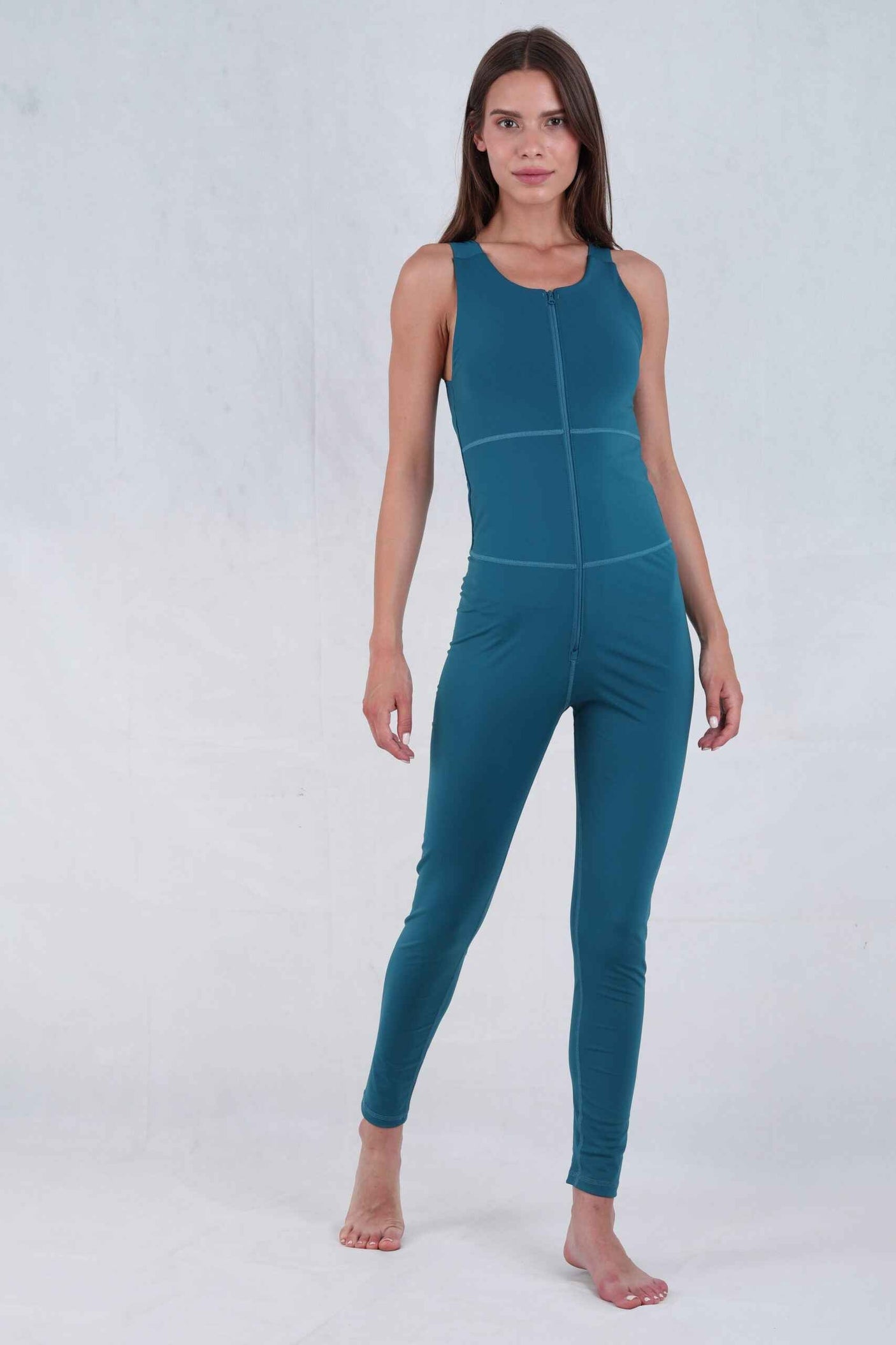 Motion Wave  Jumpsuit - Deep Lagoon