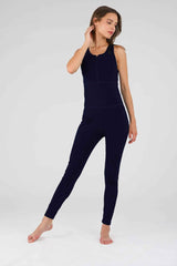 Motion Wave  Jumpsuit - Deep Lagoon