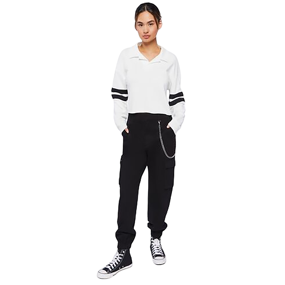 Forever 21 - Wallet Chain Cargo Joggers - Sold by FIG