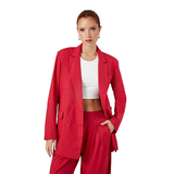 Forever 21 - Double-Breasted Notched Blazer - Sold by FIG