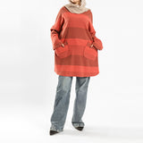 Emalina - Oversized Pocketed Sweater